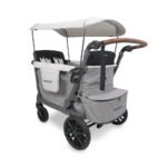 Wonderfold L4 Quad Stroller Wagon - Grey - Image 2