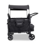 Wonderfold W2 Elite Pro Double Stroller Wagon - Jet Black - Image 10