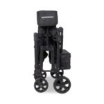 Wonderfold W4 Elite Pro Quad Stroller Wagon - Jet Black - Image 9